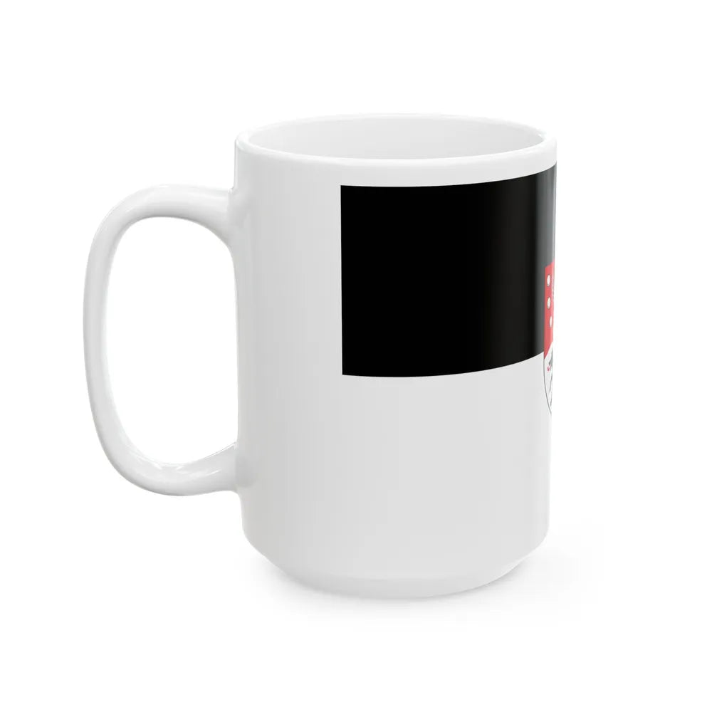 Flag of Prignitz Germany - White Coffee Mug-Go Mug Yourself