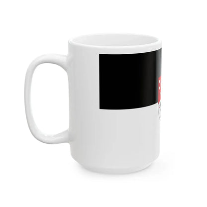Flag of Prignitz Germany - White Coffee Mug - Go Mug Yourself