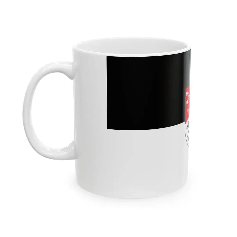 Flag of Prignitz Germany - White Coffee Mug - Go Mug Yourself