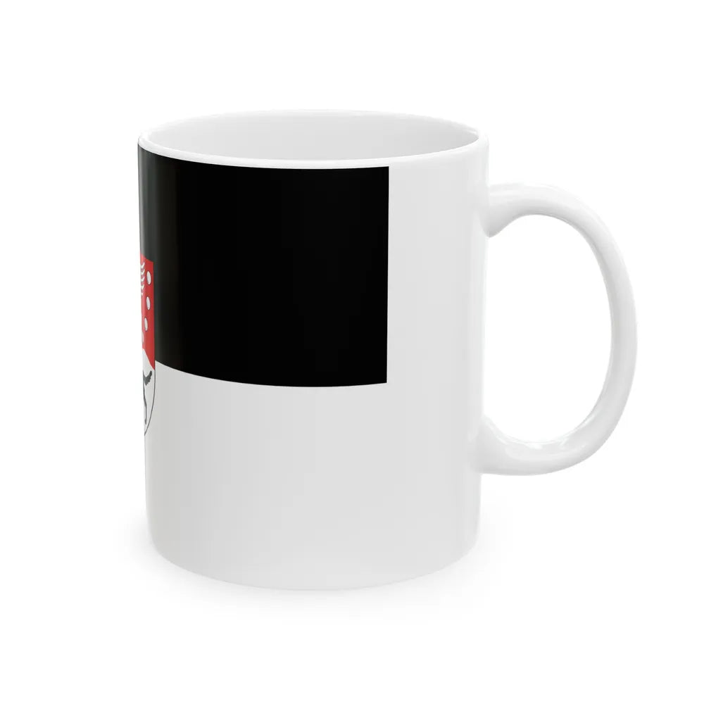 Flag of Prignitz Germany - White Coffee Mug-Go Mug Yourself