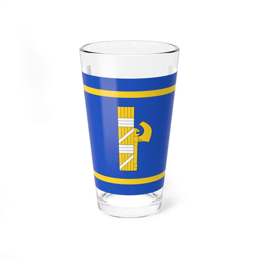 Flag of Prime Minister of Italy 1927-1943 (Italy) Pint Glass 16oz 16oz - Go Mug Yourself