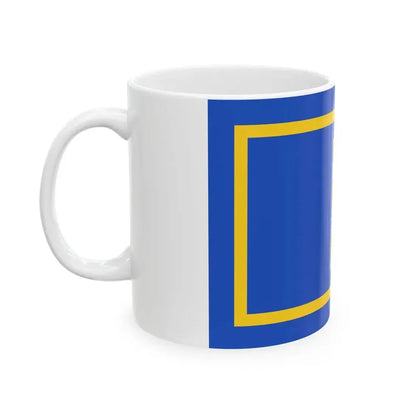 Flag of Prime Minister of Italy 1927-1943 (Italy) White Coffee Mug - Go Mug Yourself