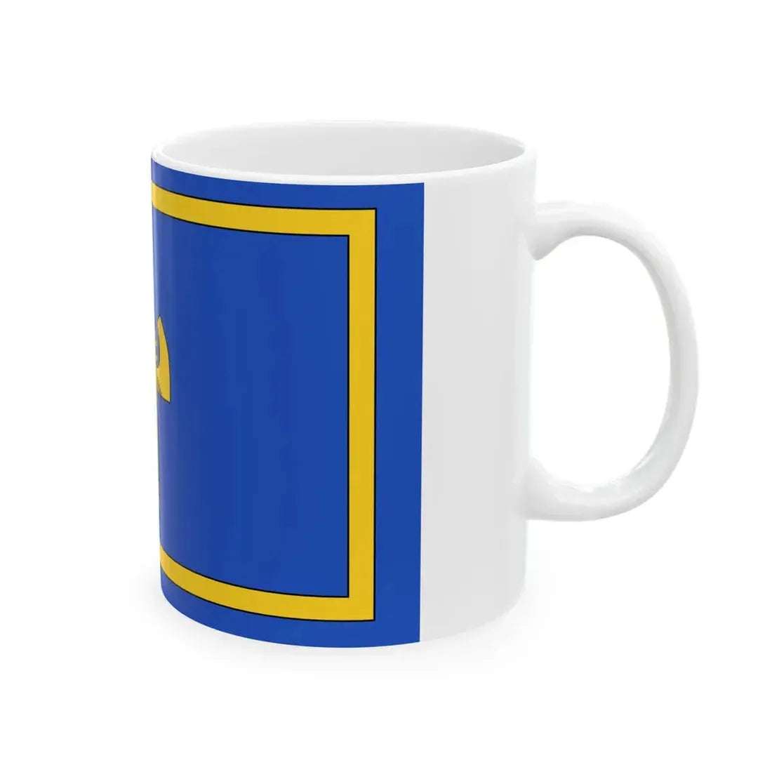 Flag of Prime Minister of Italy 1927-1943 v2 (Italy) White Coffee Mug - Go Mug Yourself