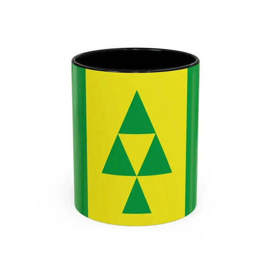Flag of Prince Albert Saskatchewan Canada - Accent Coffee Mug 11oz Black - Go Mug Yourself
