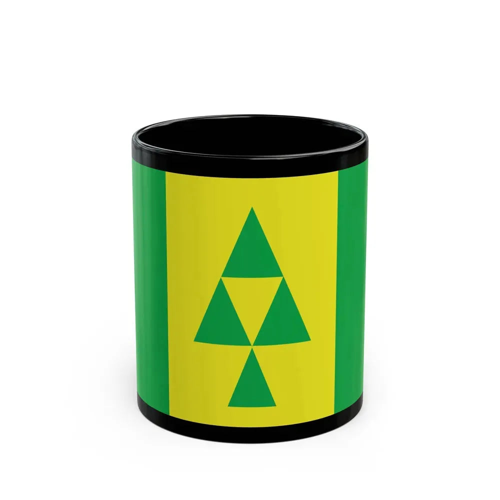 Flag of Prince Albert Saskatchewan Canada - Black Coffee Mug 11oz - Go Mug Yourself