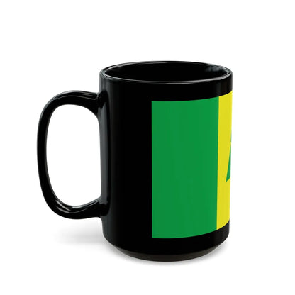 Flag of Prince Albert Saskatchewan Canada - Black Coffee Mug-Go Mug Yourself