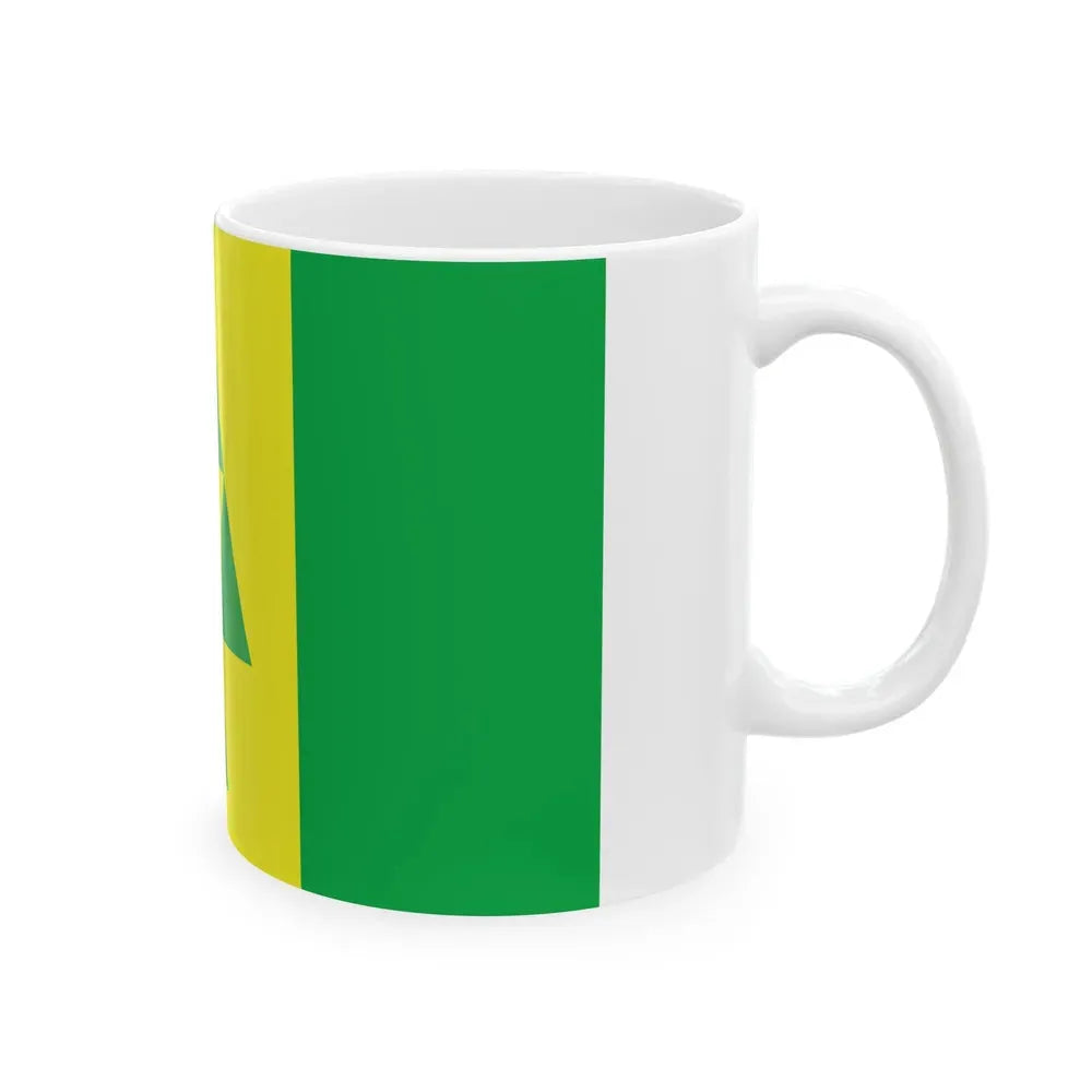 Flag of Prince Albert Saskatchewan Canada - White Coffee Mug - Go Mug Yourself