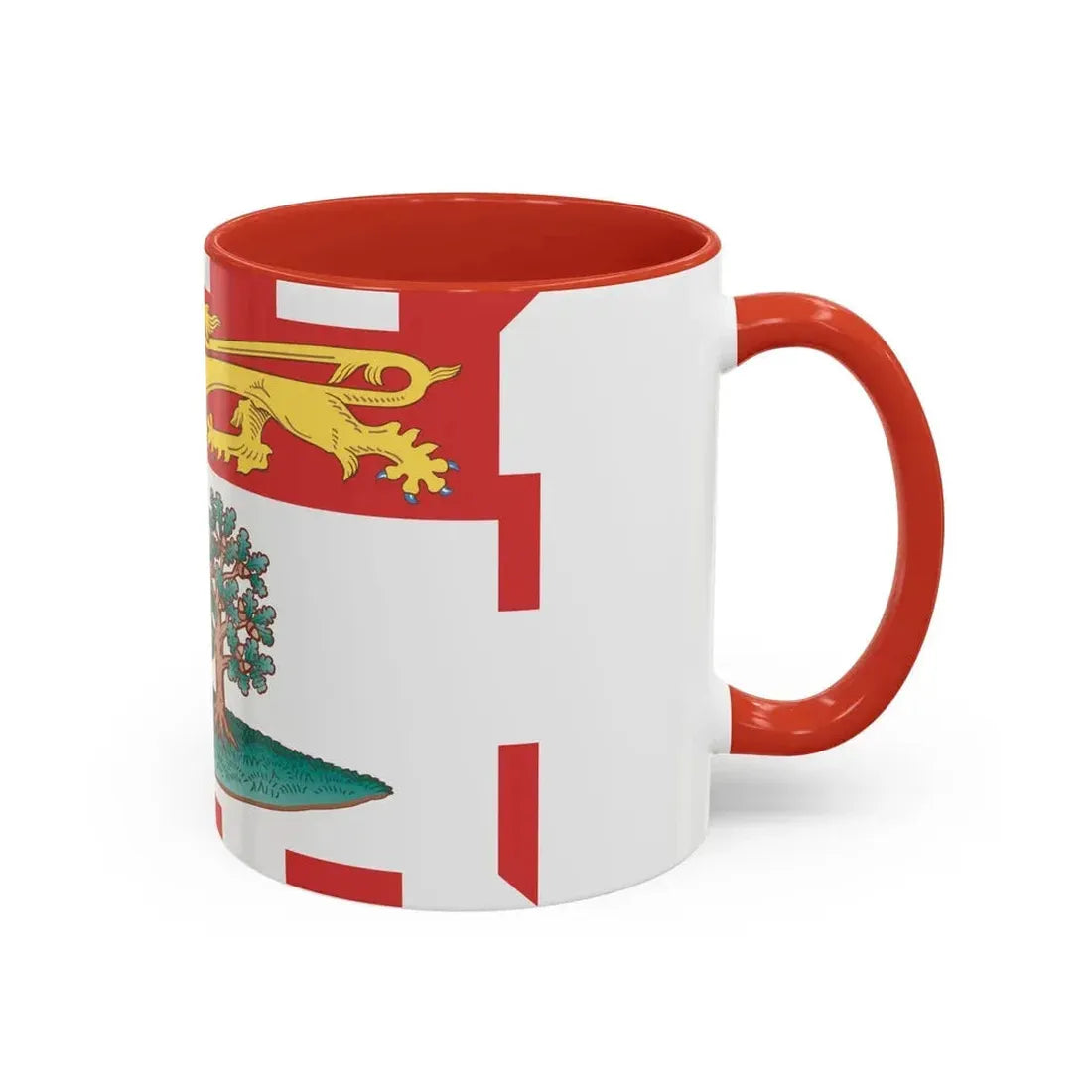 Flag of Prince Edward Island Canada - Accent Coffee Mug - Go Mug Yourself