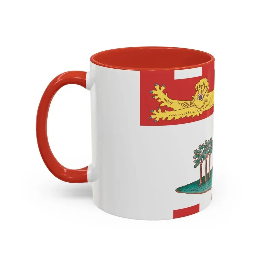 Flag of Prince Edward Island Canada - Accent Coffee Mug - Go Mug Yourself