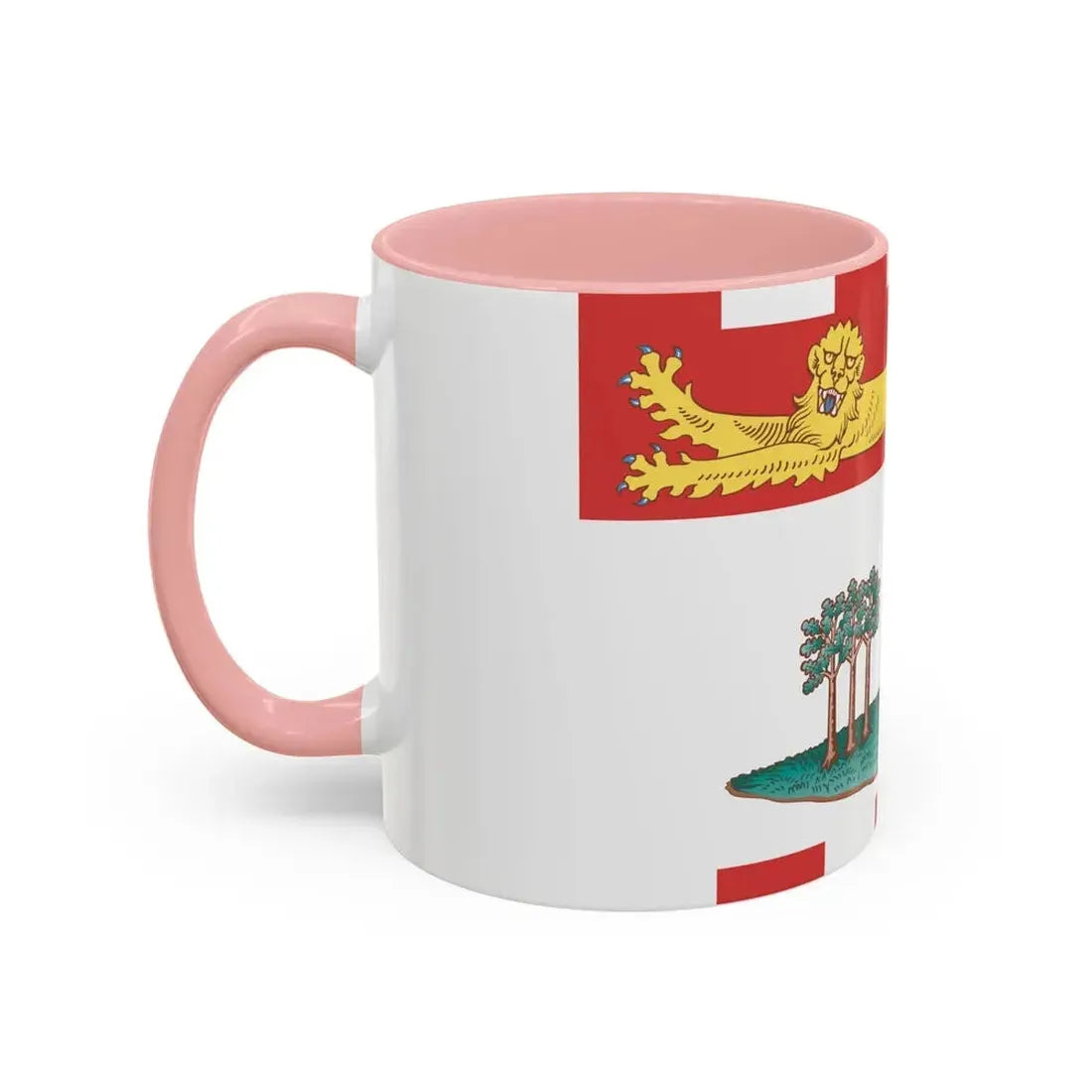 Flag of Prince Edward Island Canada - Accent Coffee Mug - Go Mug Yourself