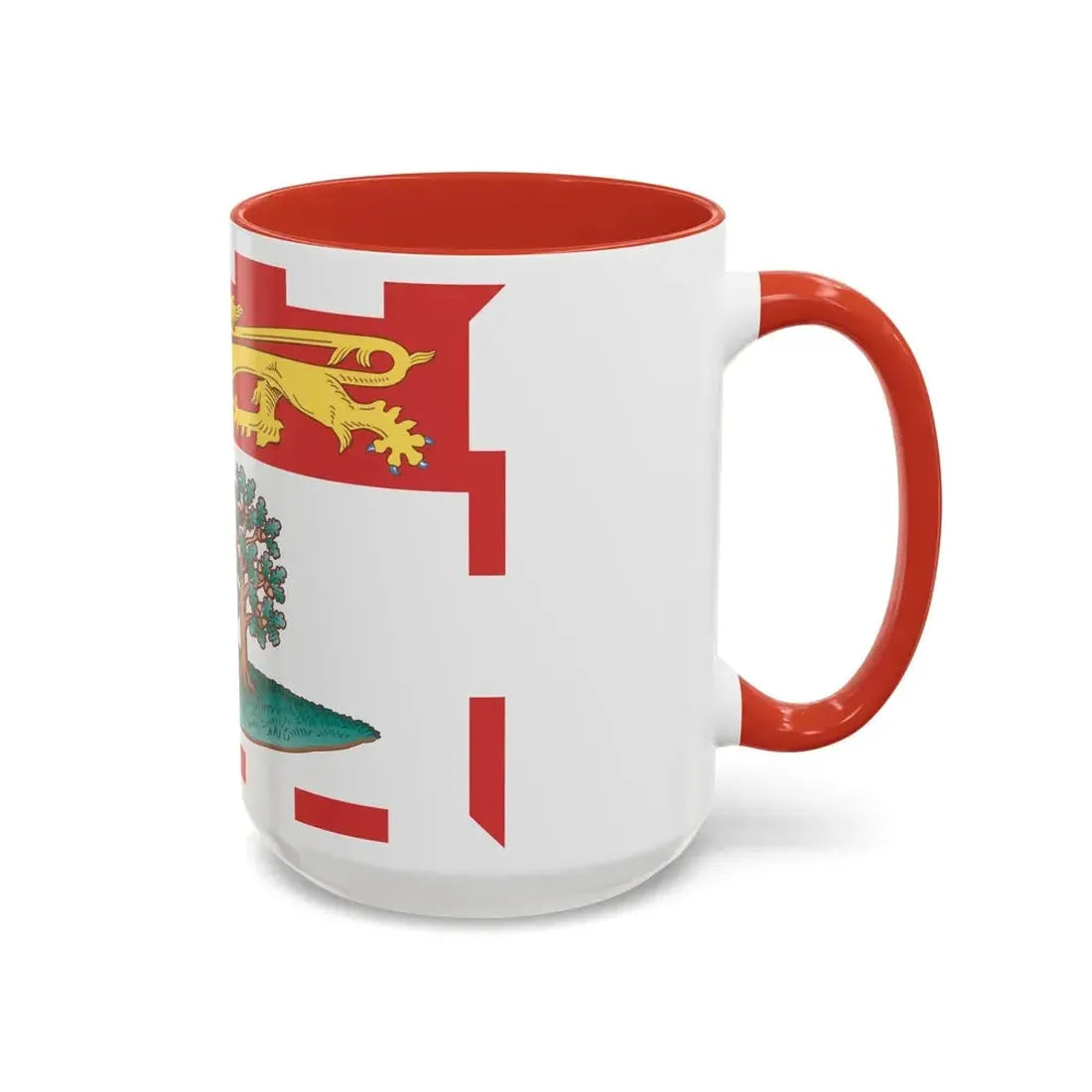 Flag of Prince Edward Island Canada - Accent Coffee Mug - Go Mug Yourself