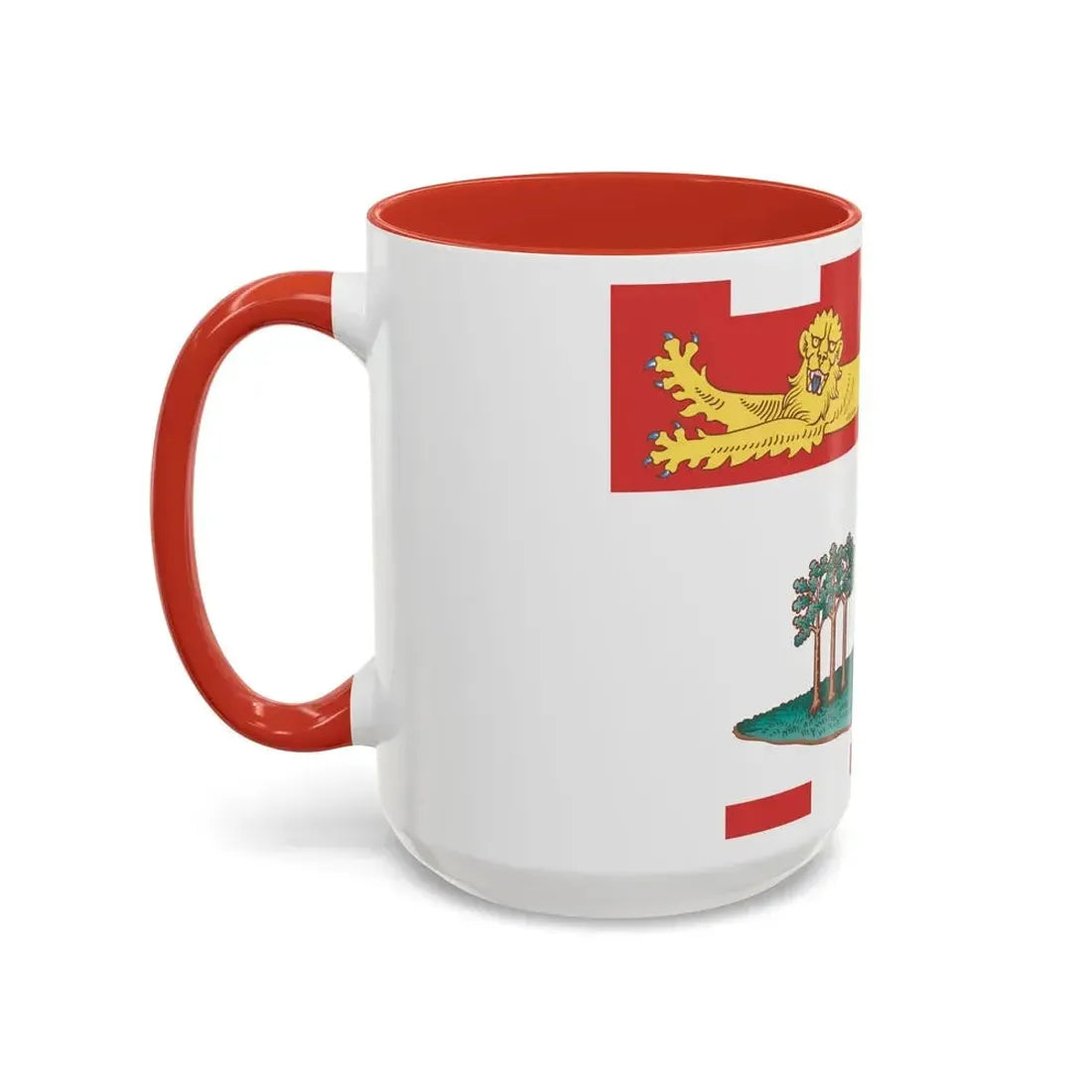Flag of Prince Edward Island Canada - Accent Coffee Mug - Go Mug Yourself