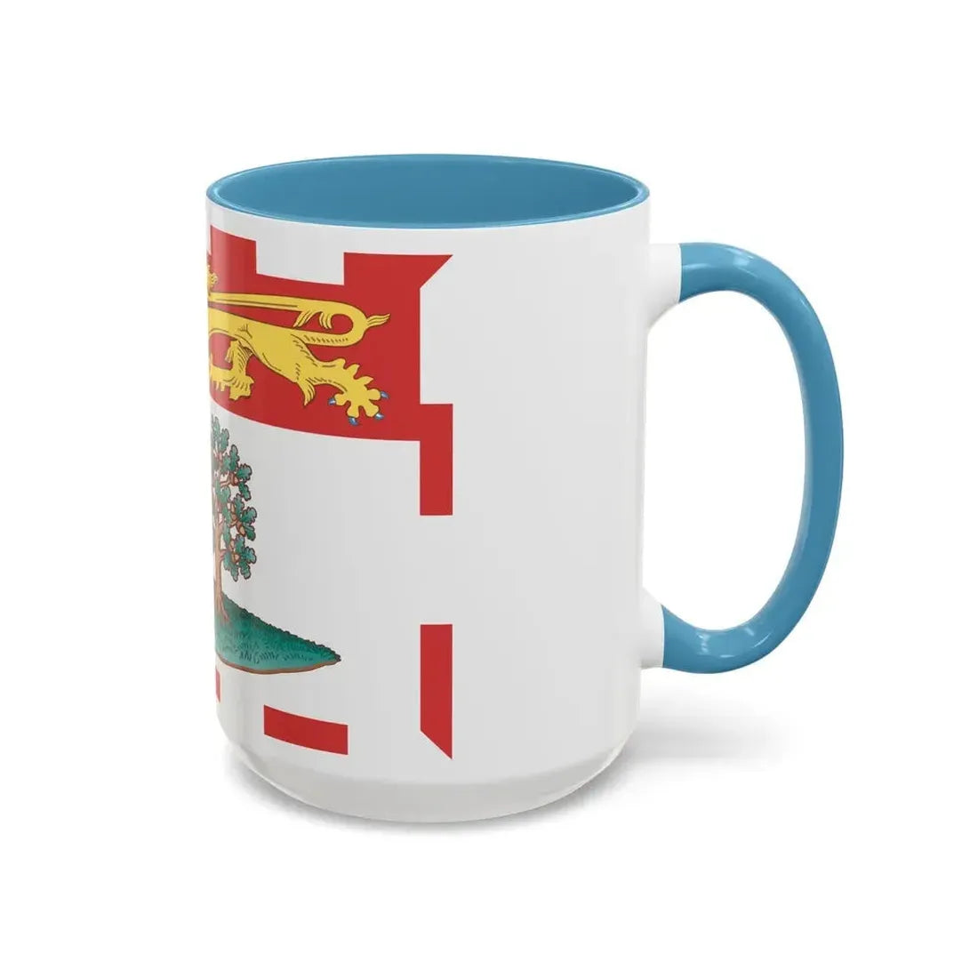 Flag of Prince Edward Island Canada - Accent Coffee Mug - Go Mug Yourself
