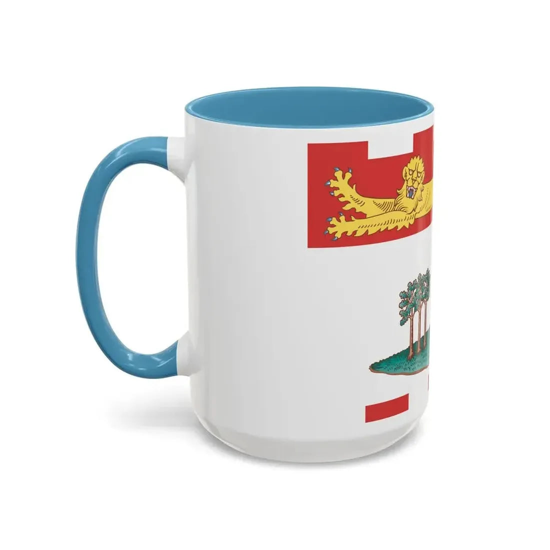 Flag of Prince Edward Island Canada - Accent Coffee Mug - Go Mug Yourself