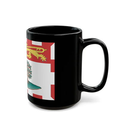 Flag of Prince Edward Island Canada - Black Coffee Mug-Go Mug Yourself