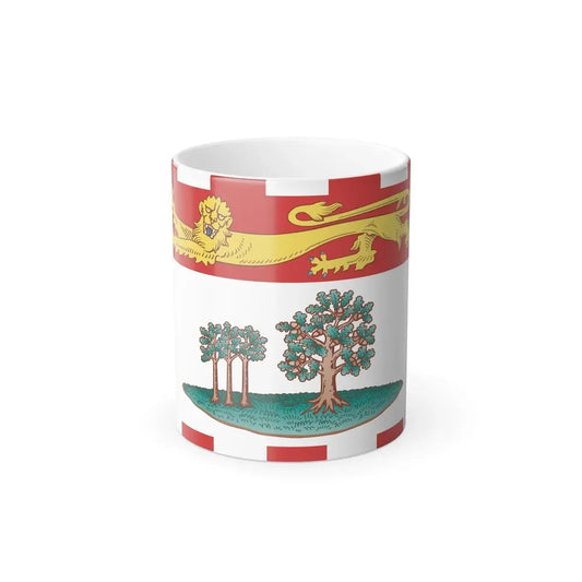 Flag of Prince Edward Island Canada - Color Changing Coffee Mug 11oz - Go Mug Yourself