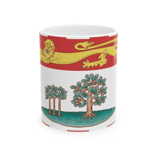 Flag of Prince Edward Island (Canada) White Coffee Mug 11oz - Go Mug Yourself