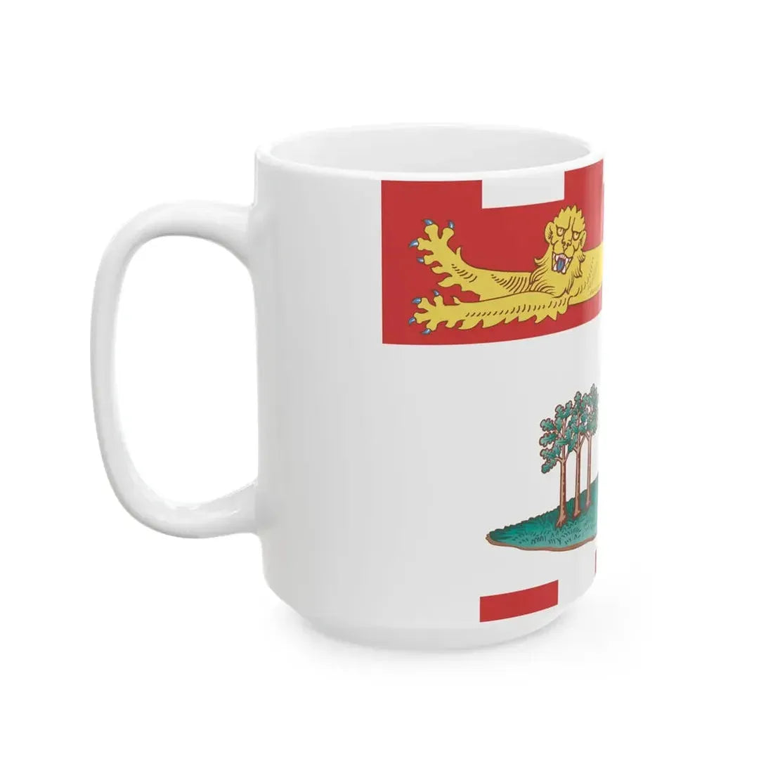 Flag of Prince Edward Island (Canada) White Coffee Mug - Go Mug Yourself