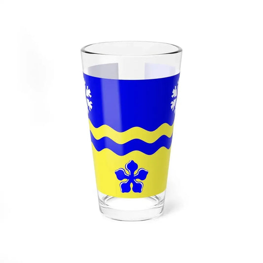 Flag of Prince George British Columbia Canada - Pint Glass 16oz 16oz - Go Mug Yourself