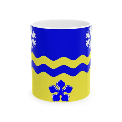 Flag of Prince George British Columbia (Canada) White Coffee Mug 11oz - Go Mug Yourself