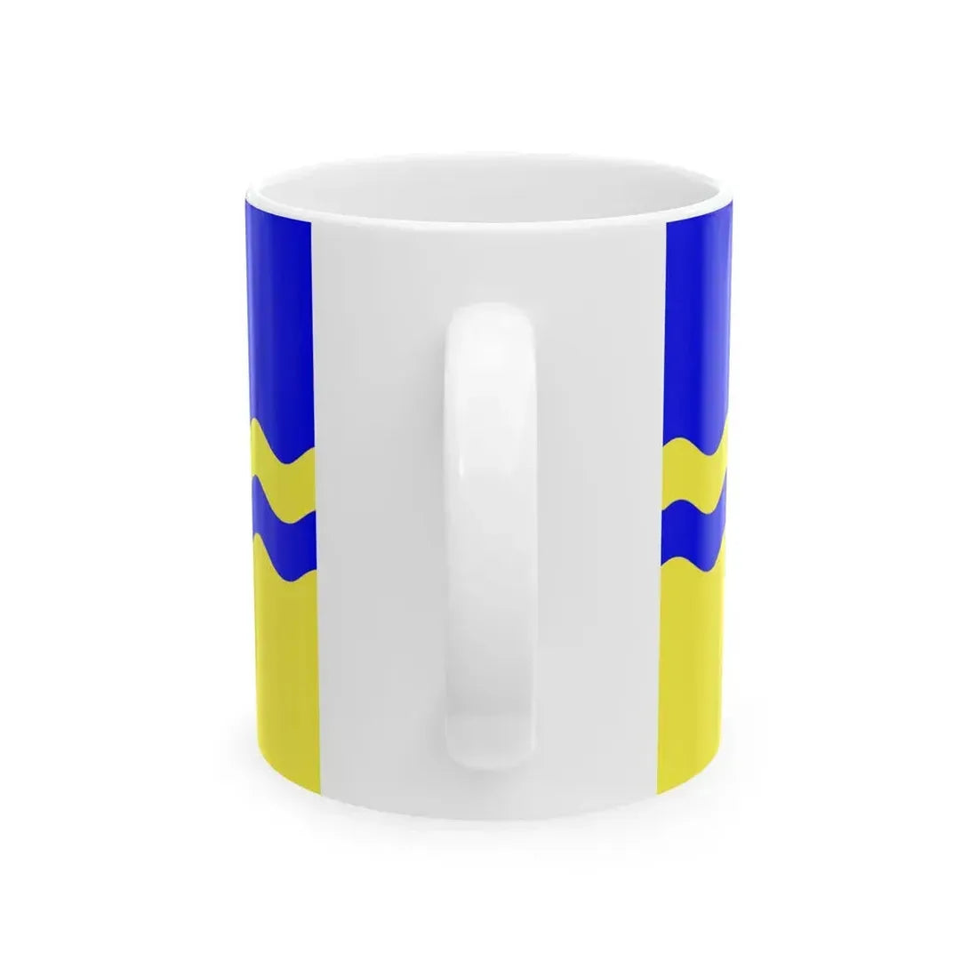 Flag of Prince George British Columbia Canada - White Coffee Mug - Go Mug Yourself