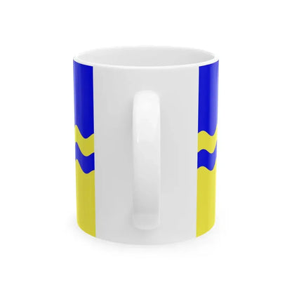 Flag of Prince George British Columbia Canada - White Coffee Mug - Go Mug Yourself