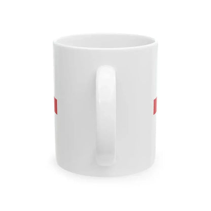 Flag of Prince Georges County Maryland unofficial (United States) White Coffee Mug - Go Mug Yourself
