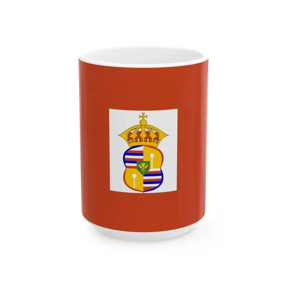 Flag of Princess Kaiulani 1875-1899 (United States) White Coffee Mug 15oz - Go Mug Yourself