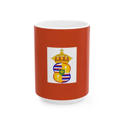 Flag of Princess Kaiulani 1875-1899 (United States) White Coffee Mug 15oz - Go Mug Yourself