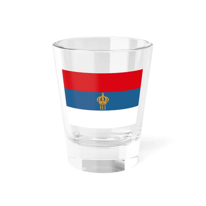 Flag of Principality of Montenegro People Flag (Montenegro) Shot Glass 1.5oz 1.5oz - Go Mug Yourself