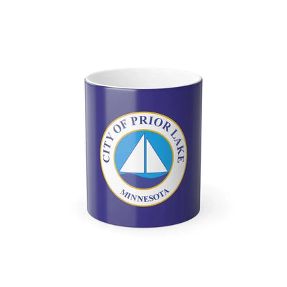 Flag of Prior Lake, Minnesota - Color Changing Coffee Mug 11oz - Go Mug Yourself