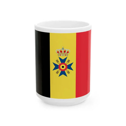 Flag of Pro Belgica (Belgium) White Coffee Mug 15oz - Go Mug Yourself