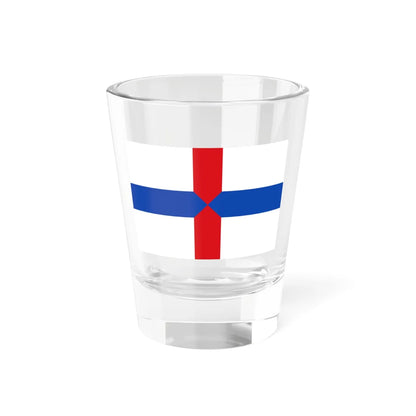 Flag of Profondeville (Belgium) Shot Glass 1.5oz 1.5oz - Go Mug Yourself