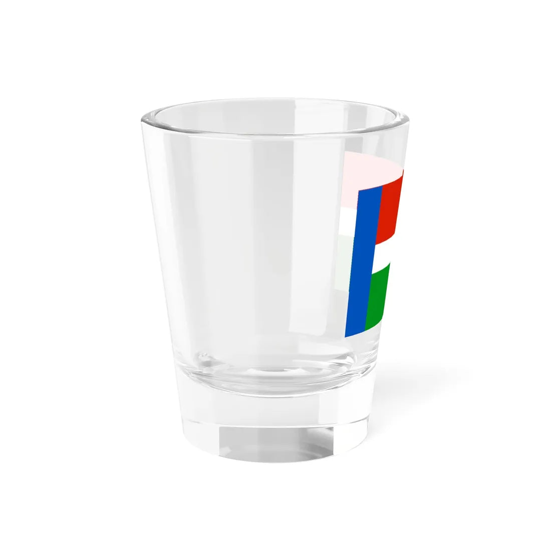 Flag of Prokopyevsky District 2010 (Russia) Shot Glass 1.5oz - Go Mug Yourself