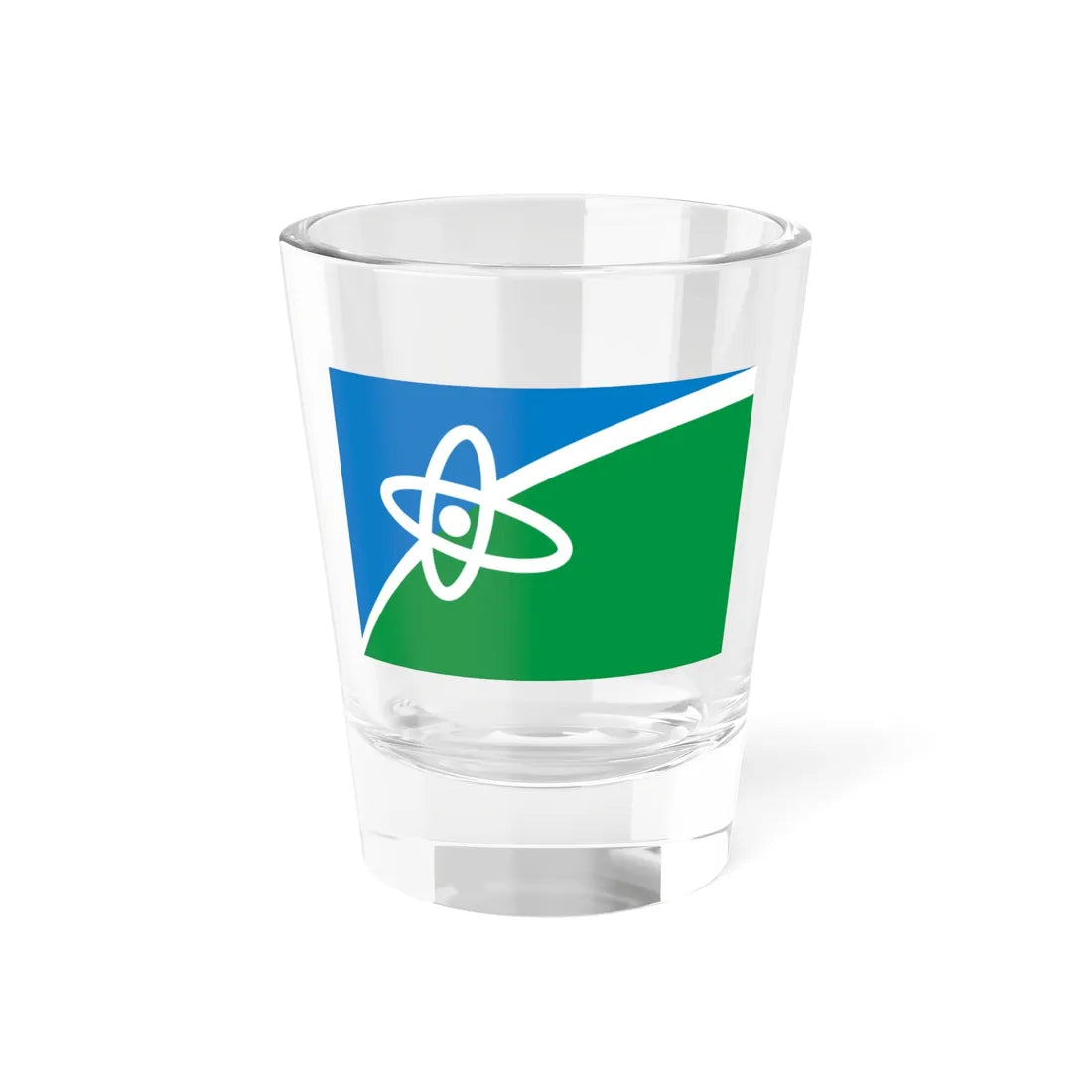 Flag of Protvino (Russia) Shot Glass 1.5oz 1.5oz - Go Mug Yourself