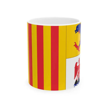 Flag of Provence-Alpes-Cote dAzur (France) White Coffee Mug 11oz - Go Mug Yourself