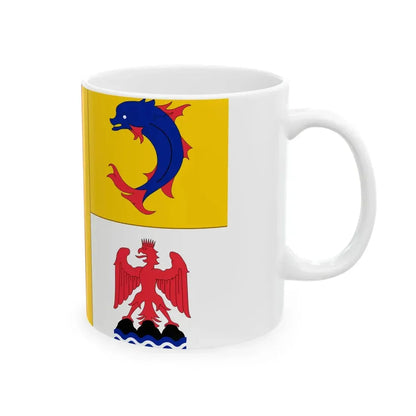 Flag of Provence-Alpes-Cote dAzur (France) White Coffee Mug - Go Mug Yourself