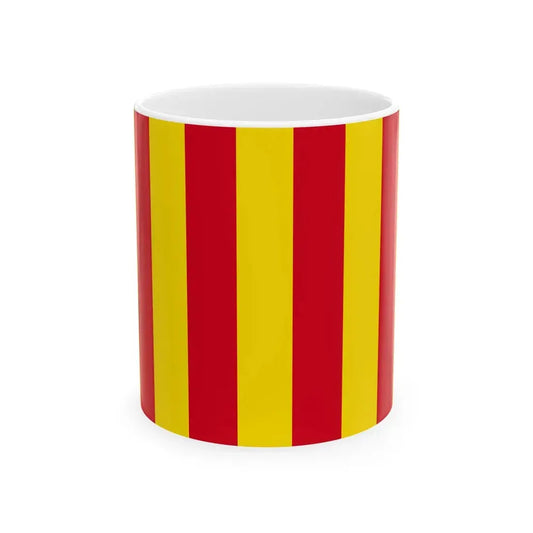 Flag of Provence (Belgium) White Coffee Mug 11oz - Go Mug Yourself