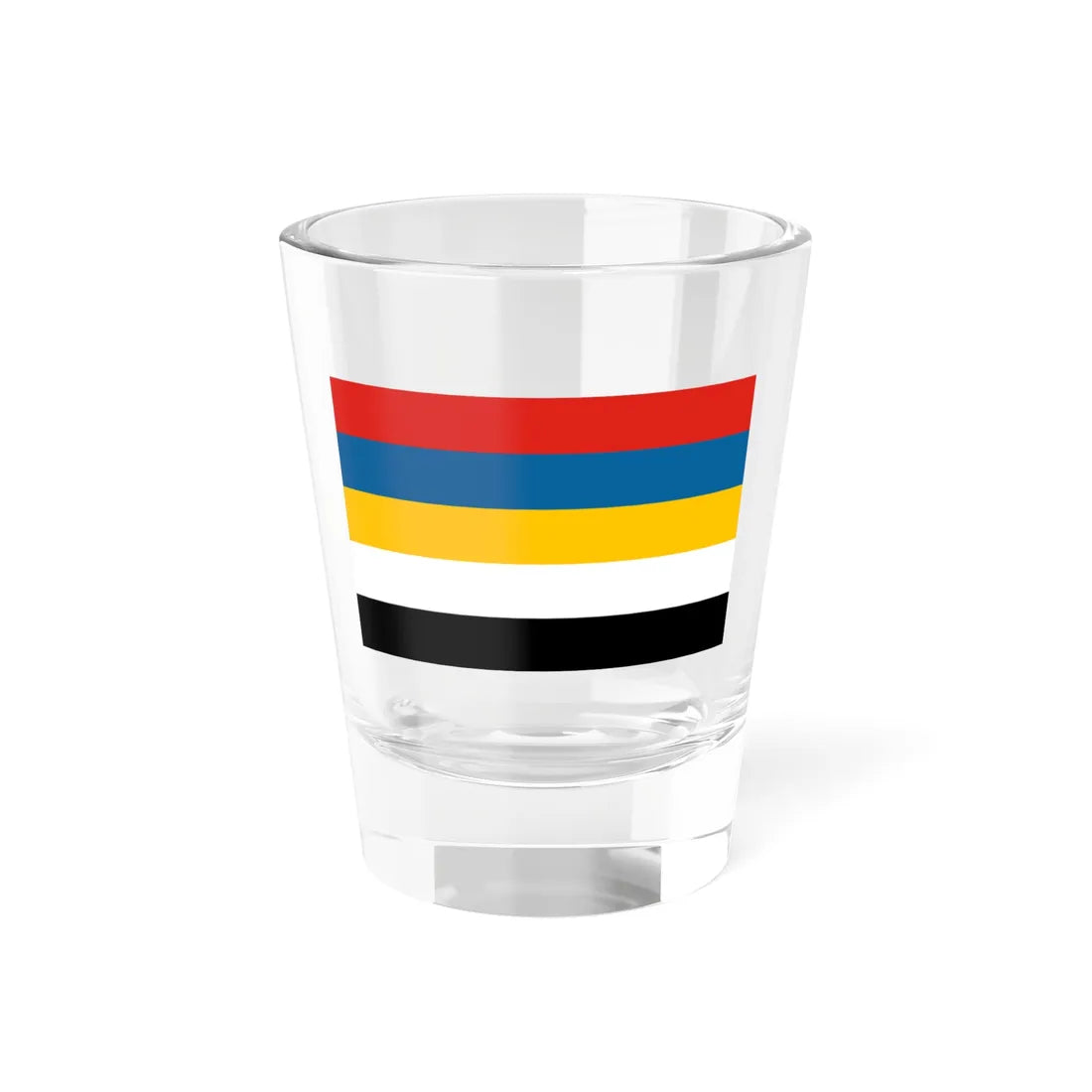 Flag of Provincial Commander-in-Chief of Beiyang Fleet (China) Shot Glass 1.5oz 1.5oz - Go Mug Yourself