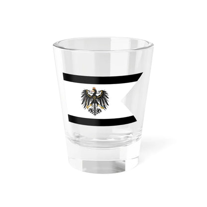 Flag of Prussia Civil Ensign 1892-1918 (Germany) Shot Glass 1.5oz 1.5oz - Go Mug Yourself