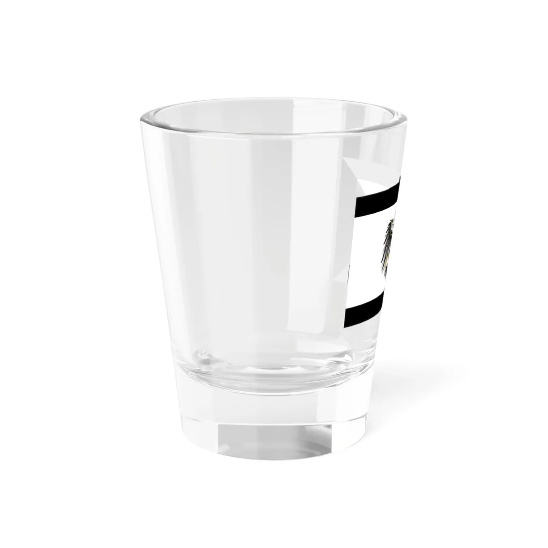 Flag of Prussia Civil Ensign 1892-1918 (Germany) Shot Glass 1.5oz - Go Mug Yourself