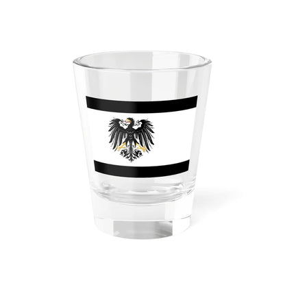 Flag of Prussia without regalia 3-2 (Russia) Shot Glass 1.5oz 1.5oz - Go Mug Yourself