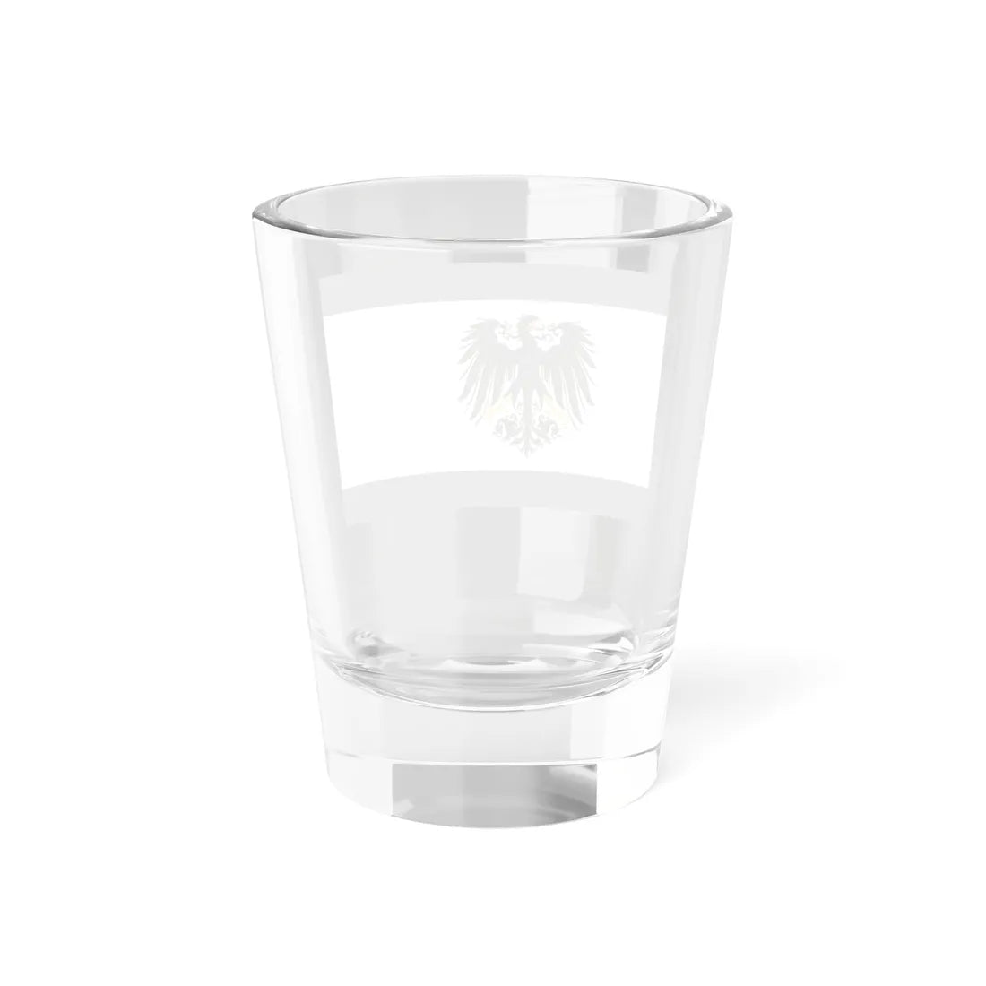 Flag of Prussia without regalia 3-2 (Russia) Shot Glass 1.5oz - Go Mug Yourself