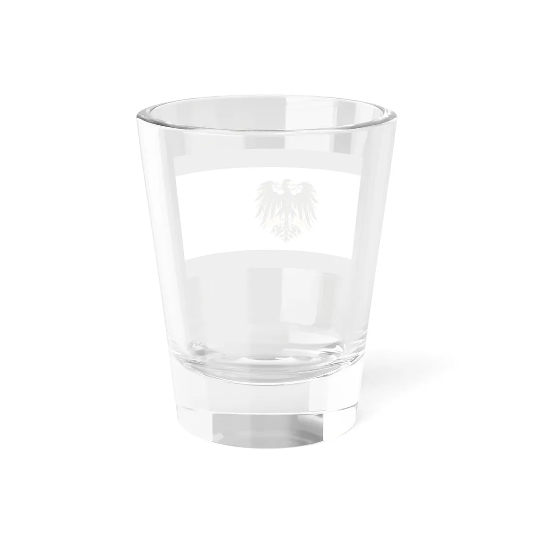 Flag of Prussia without regalia (Russia) Shot Glass 1.5oz - Go Mug Yourself