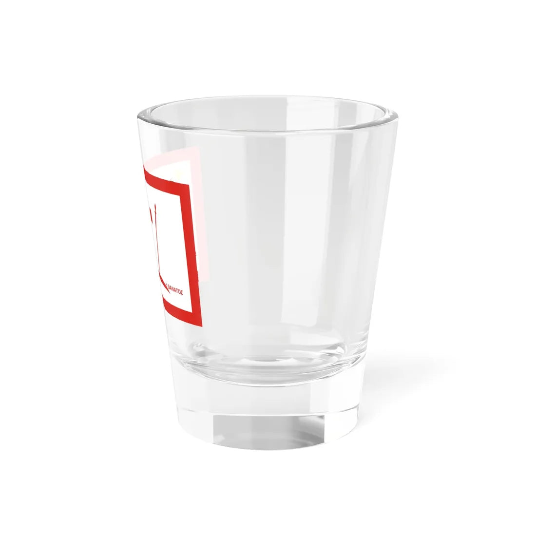 Flag of Psara (Greece) Shot Glass 1.5oz - Go Mug Yourself