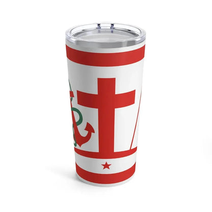 Flag of Psara Greece - Tumbler 20oz 20oz - Go Mug Yourself