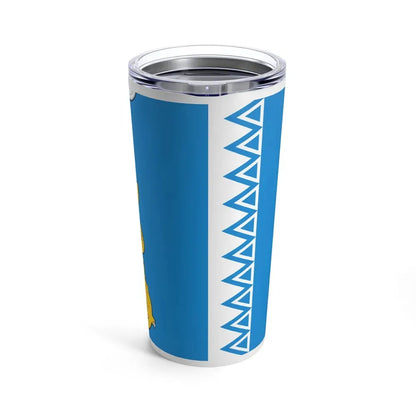 Flag of Pskov Oblast Russia - Tumbler 20oz - Go Mug Yourself