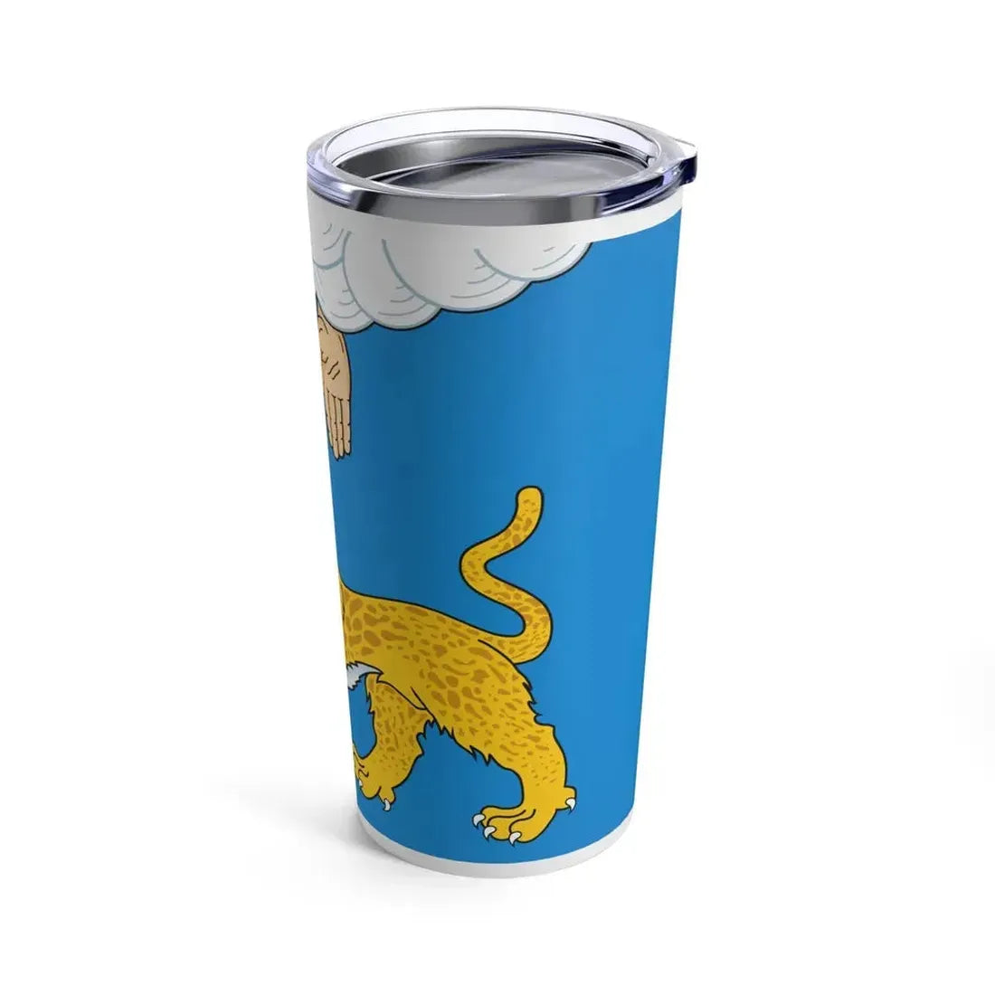 Flag of Pskov Oblast Russia - Tumbler 20oz - Go Mug Yourself