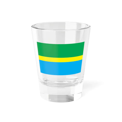 Flag of Püssi (Estonia) Shot Glass 1.5oz 1.5oz - Go Mug Yourself