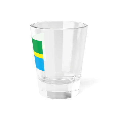 Flag of Püssi (Estonia) Shot Glass 1.5oz - Go Mug Yourself